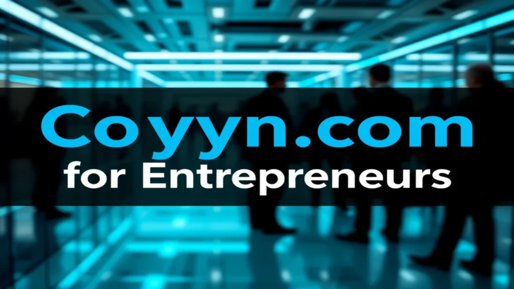 Coyyn.com for Entrepreneurs